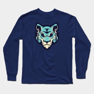 Blue Tiger Long Sleeve T-Shirt